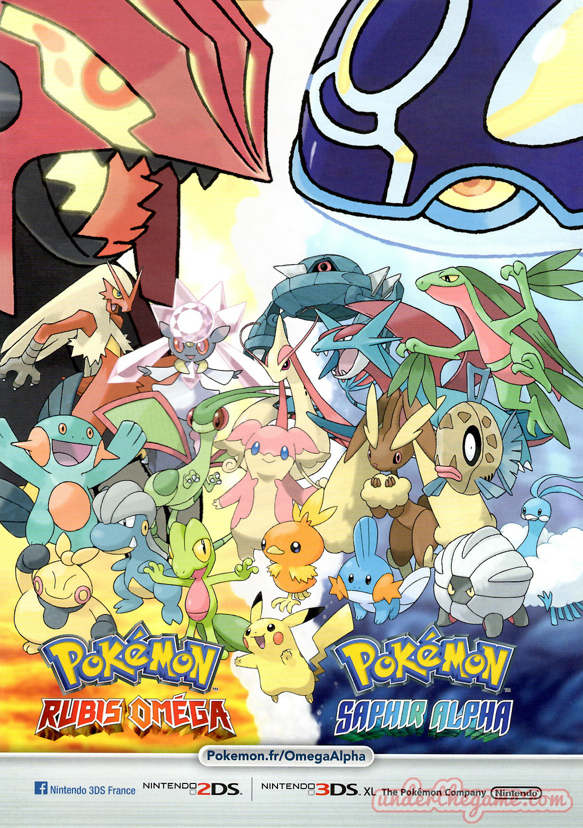 Preview Pokémon Saphir Alpha sur 3DS du 14/10/2014 